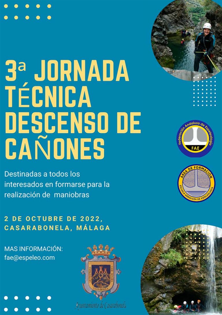 Federación Andaluza de Espeleología y Descenso de Cañones, Cuevas, Simas, Cañones, Barrancos